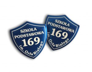tarcze szkolne metalowe