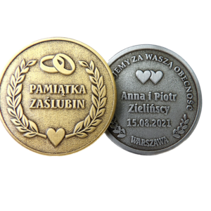 Medale ślubne